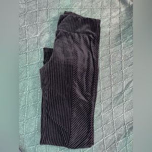 Size M, black bell bottoms.